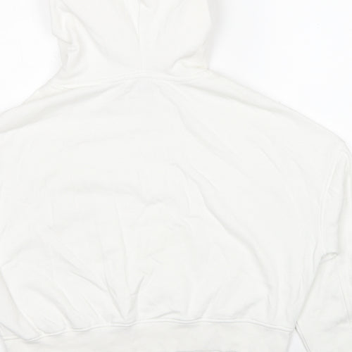 House Brand Womens White Cotton Pullover Hoodie Size XS Pullover - Size XS-S