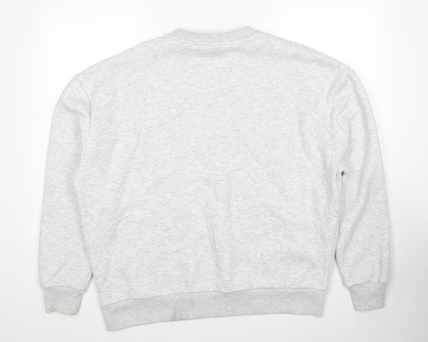 Reclaimed Vintage Womens Grey Polyester Pullover Sweatshirt Size M Pullover - Reclaimed Vintage