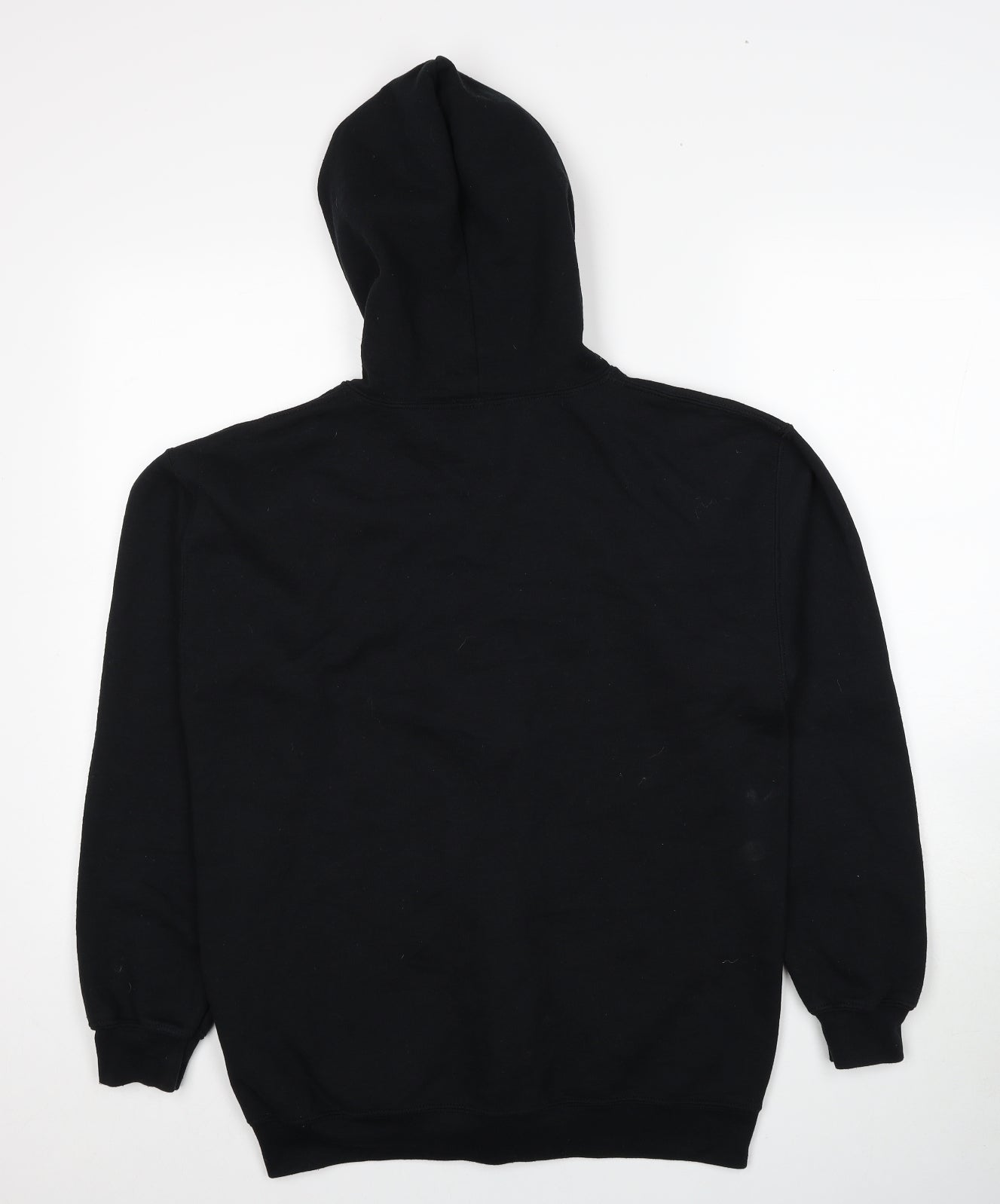 Friends Mens Black Cotton Full Zip Hoodie Size M