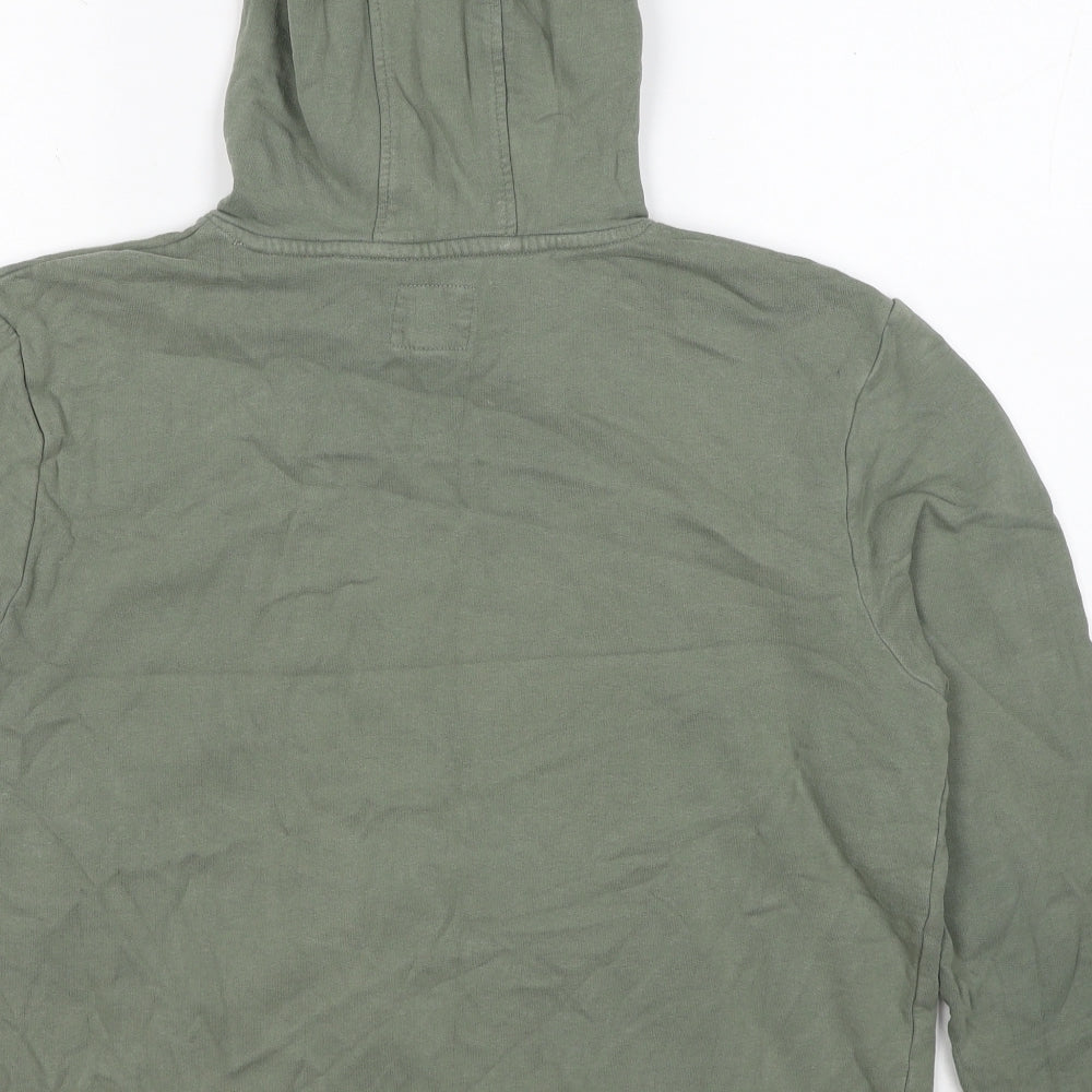 Mountain Warehouse Womens Green Cotton Pullover Hoodie Size 12 Pullover