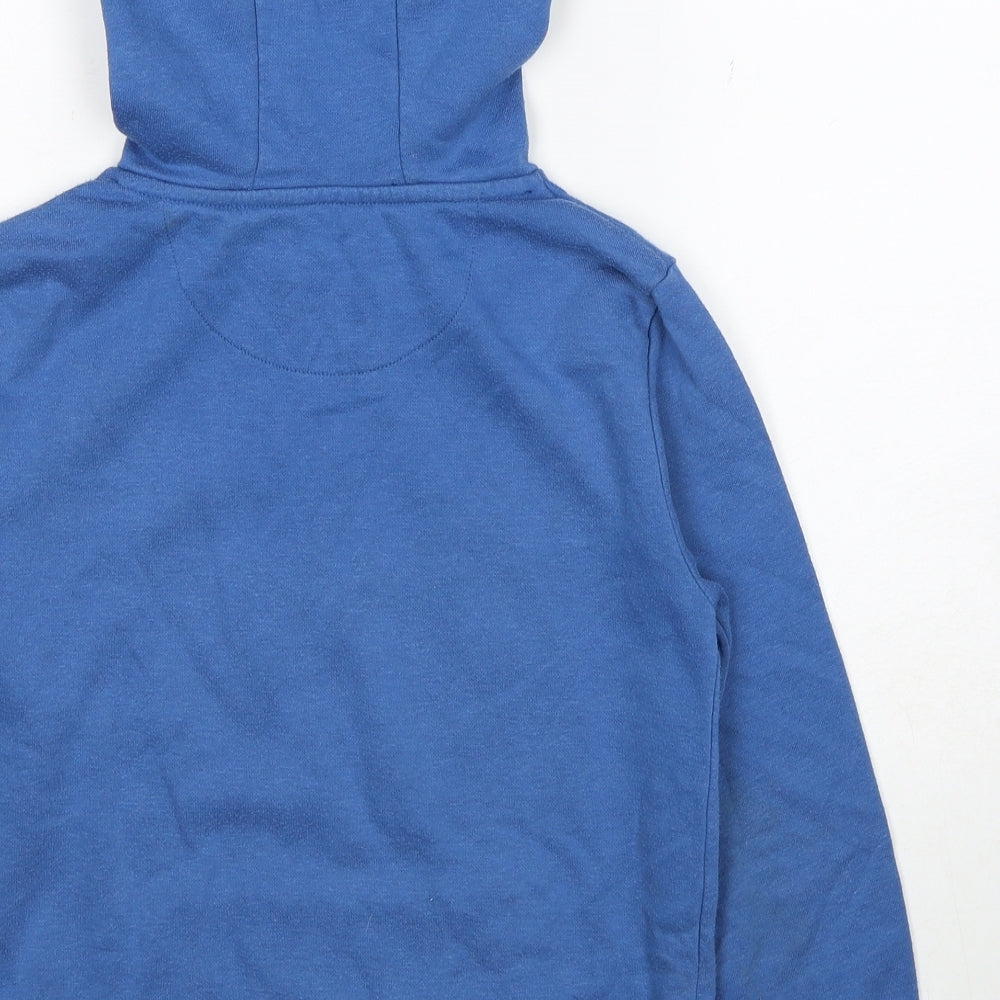 Primark Boys Blue Cotton Pullover Hoodie Size 9-10 Years Pullover - Skate