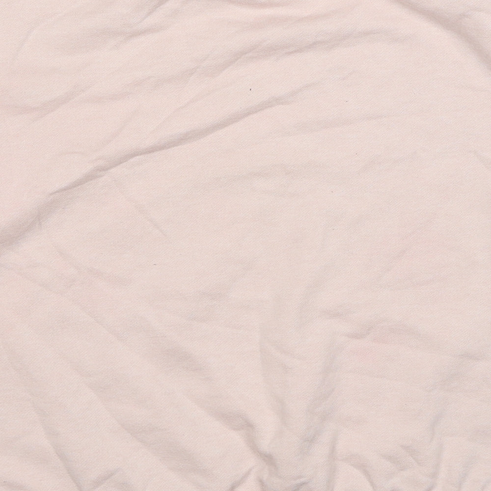 New Look Girls Pink Polyester Pullover Sweatshirt Size 12-13 Years Pullover - Boston