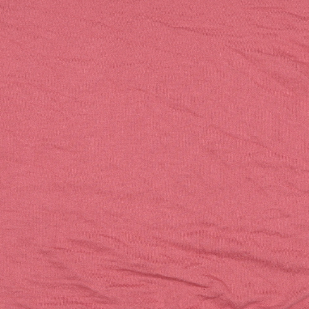 Reclaimed Vintage Mens Pink Cotton Pullover Sweatshirt Size M - Arizona Unisex