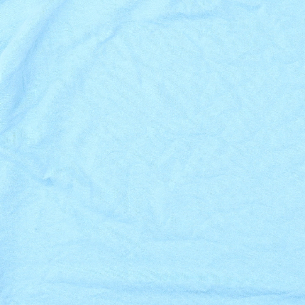 Papaya Womens Blue Cotton Pullover Sweatshirt Size L Pullover