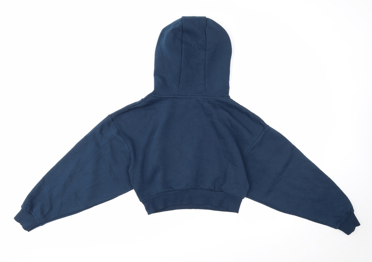 Primark Womens Blue Polyester Pullover Hoodie Size 6 Pullover - England Size 6-8