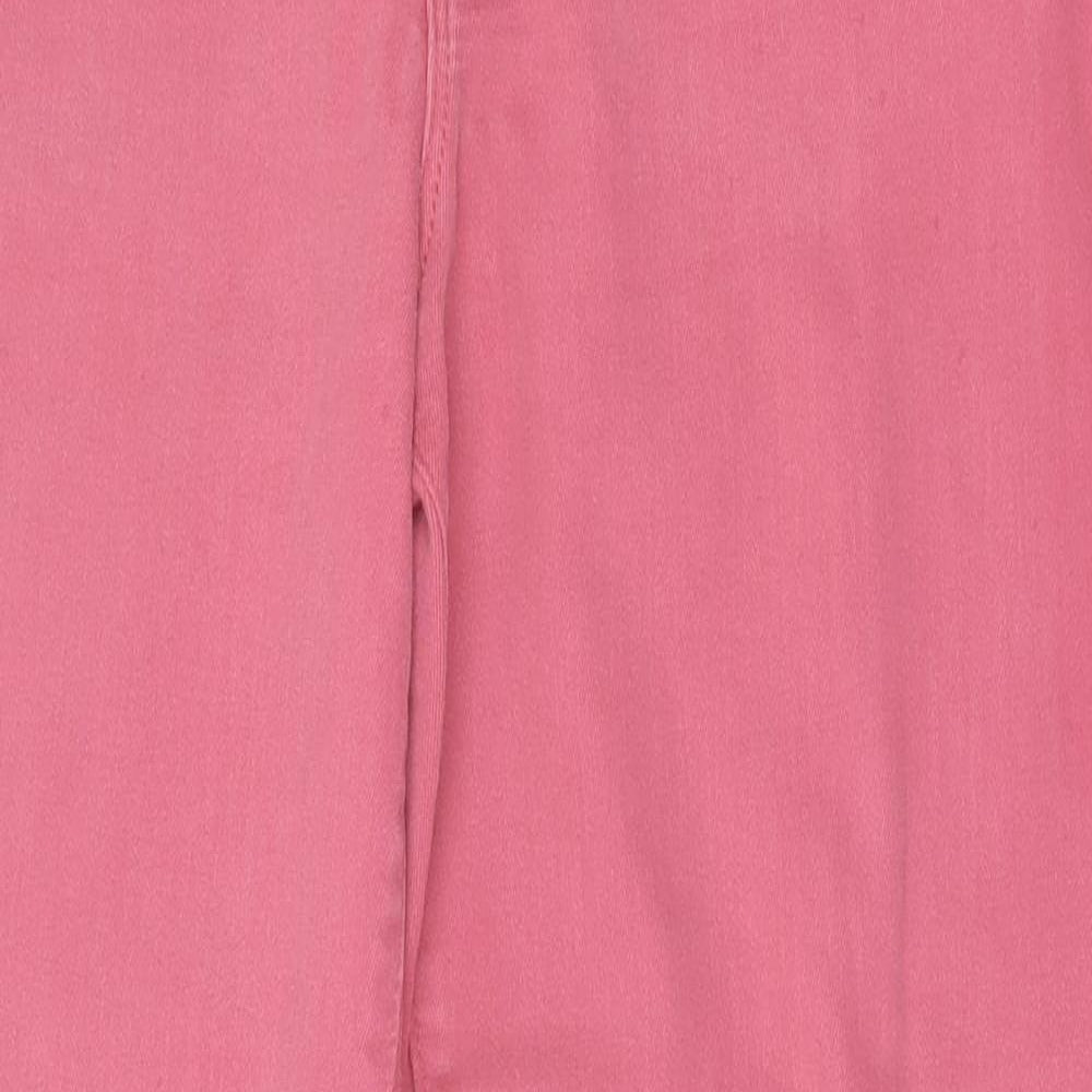 Gap Womens Pink Cotton Skinny Jeans Size 31 in Regular Zip