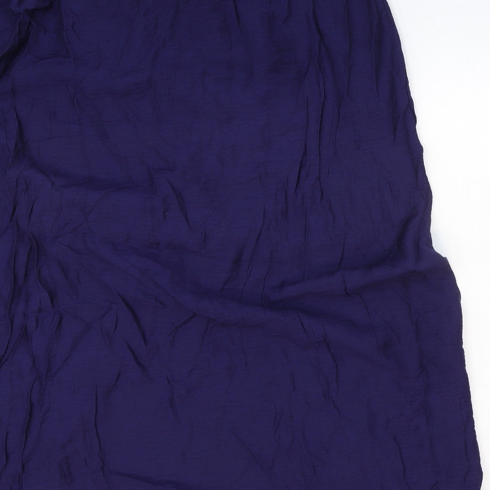 ESMARA Womens Blue Polyester Peasant Skirt Size 18