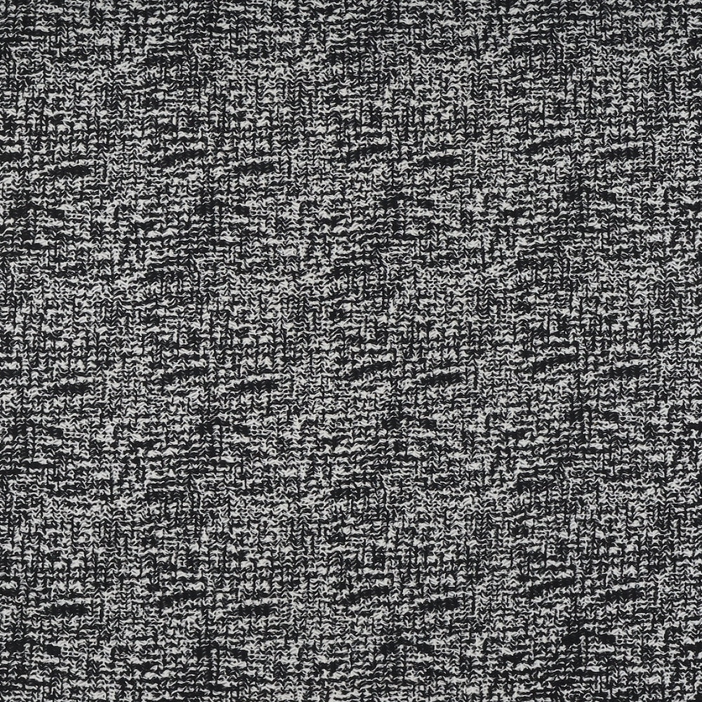 New Look Womens Black Geometric Polyester Basic Blouse Size M Boat Neck - Batwing