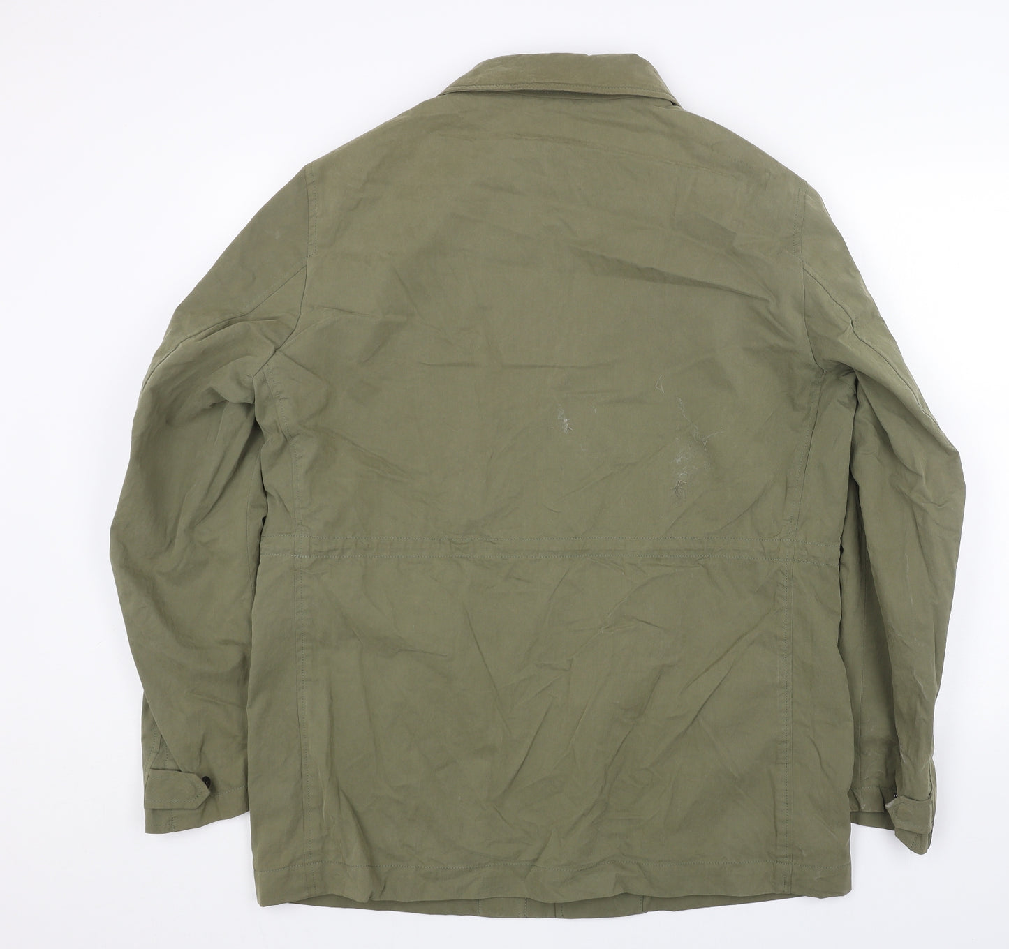 Preworn Mens Green Jacket Size XL Button