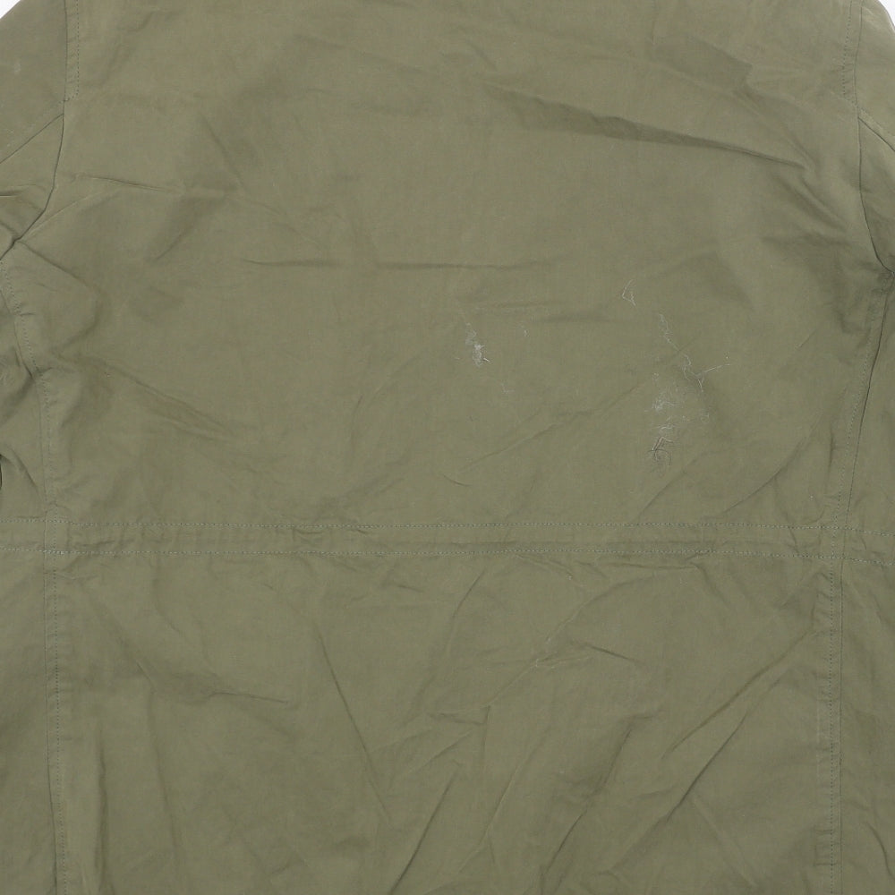 Preworn Mens Green Jacket Size XL Button
