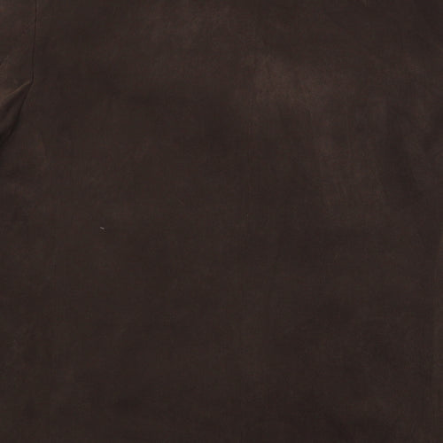 Marks and Spencer Mens Brown Polyester Jacket Blazer Size 44 Regular
