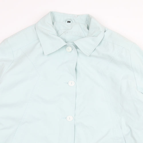 Finesse Womens Green Jacket Size 22 Button