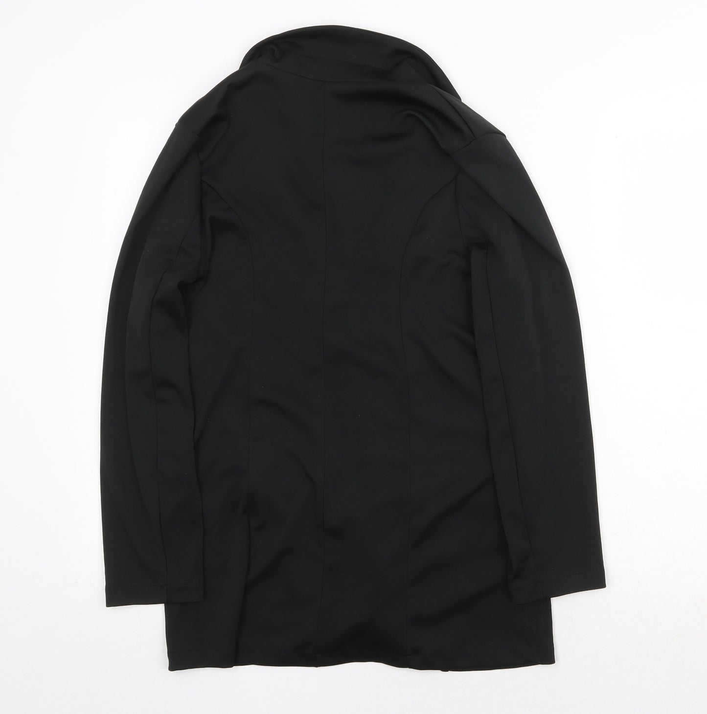 Preworn Womens Black Jacket Blazer Size S