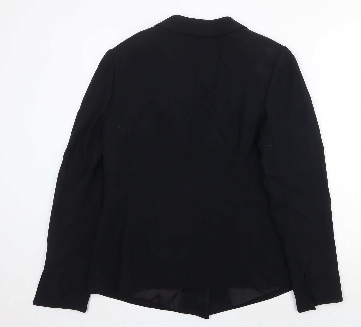 Paddy Campbell Womens Black Jacket Blazer Size 14 Button