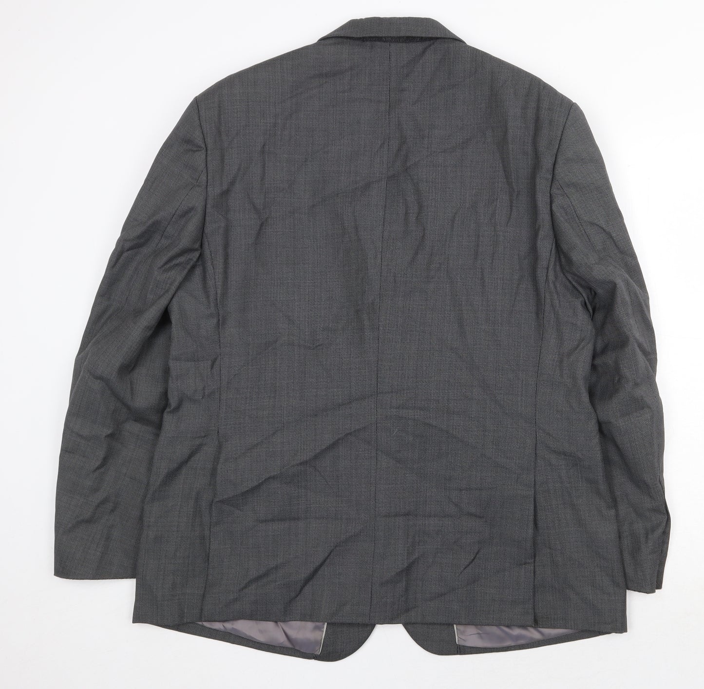 Marks and Spencer Mens Grey Wool Jacket Suit Jacket Size 44 Regular