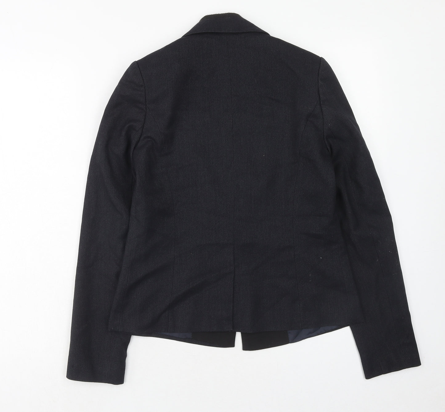 Atmosphere Womens Blue Polyacrylate Fibre Jacket Blazer Size 8