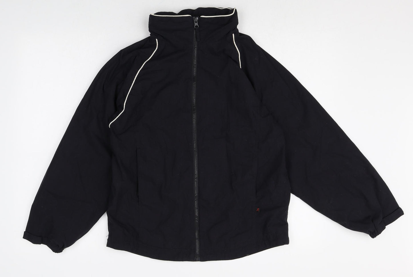 Trutex Womens Black Jacket Coat Size XS Zip