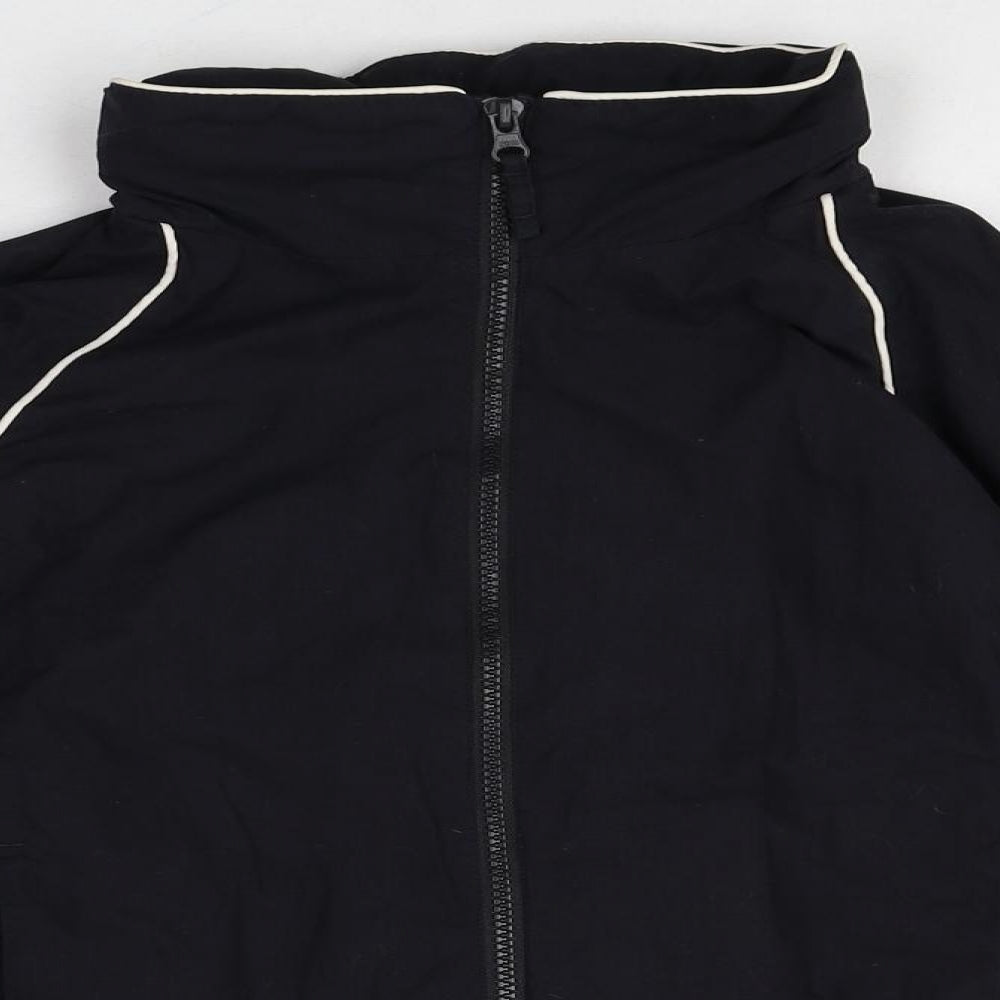 Trutex Womens Black Jacket Coat Size XS Zip