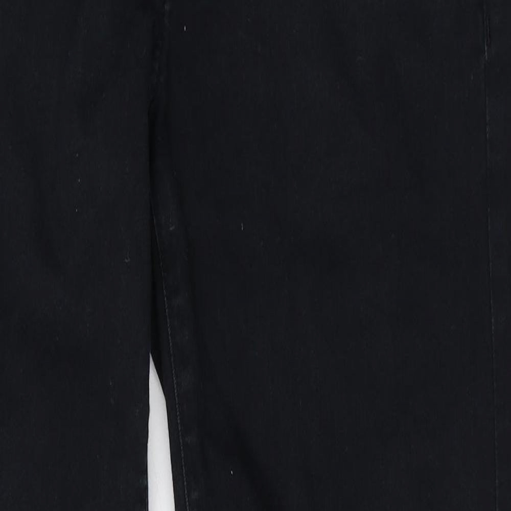 Amazon Mens Black Cotton Straight Jeans Size 32 in Regular Zip