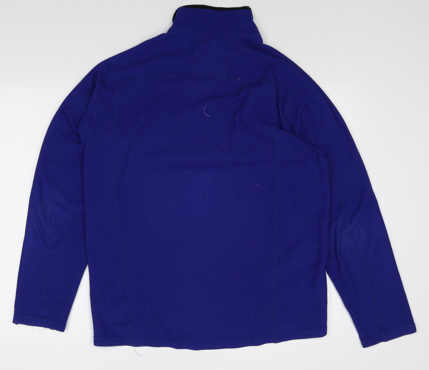 Haglofs Womens Blue Polyester Pullover Sweatshirt Size XL Zip