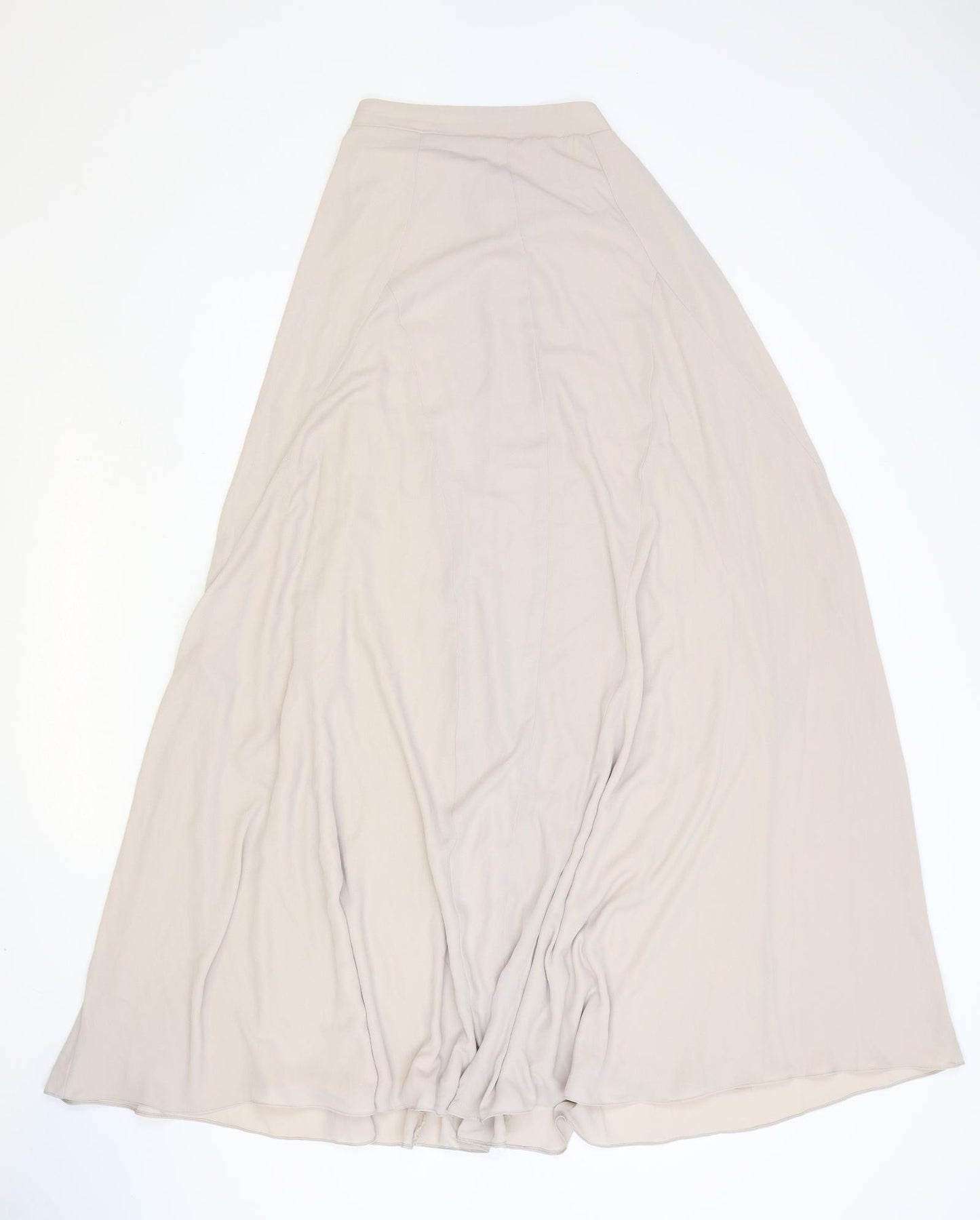 Mumu Womens Pink Polyester Maxi Skirt Size M Zip