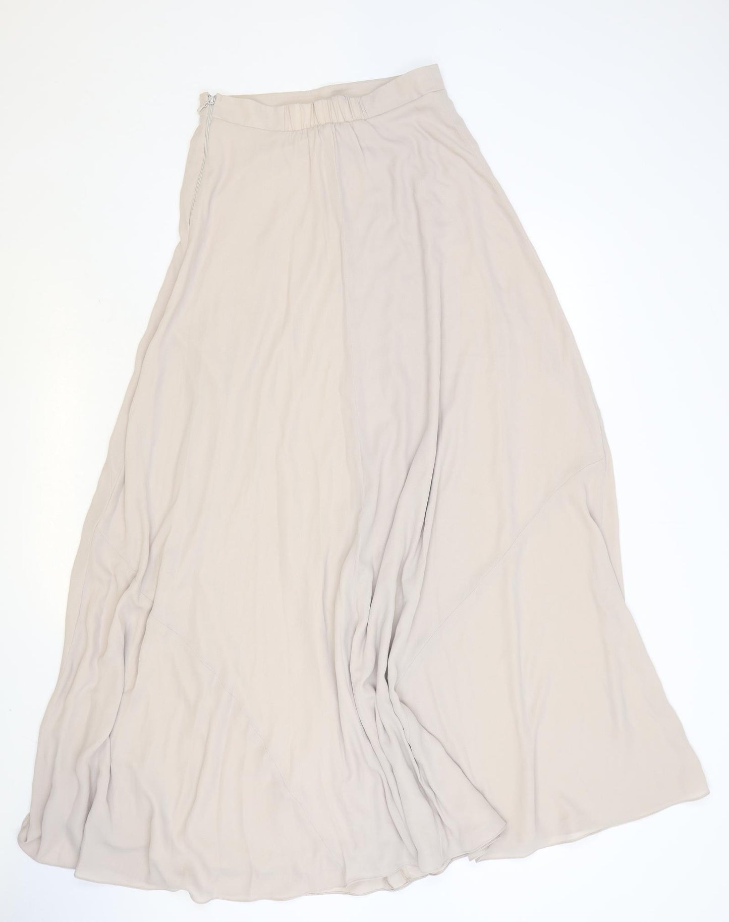 Mumu Womens Pink Polyester Maxi Skirt Size M Zip