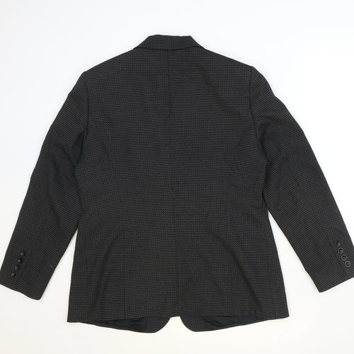 Gerry Weber Womens Black Polyester Jacket Blazer Size 16