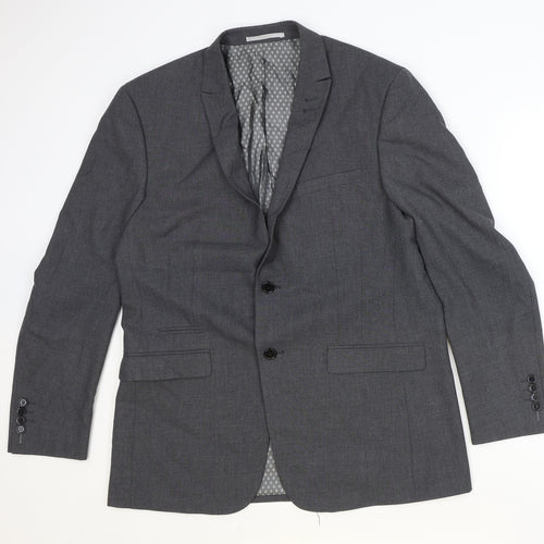 Skopes Mens Green Polyester Jacket Suit Jacket Size 42 Regular