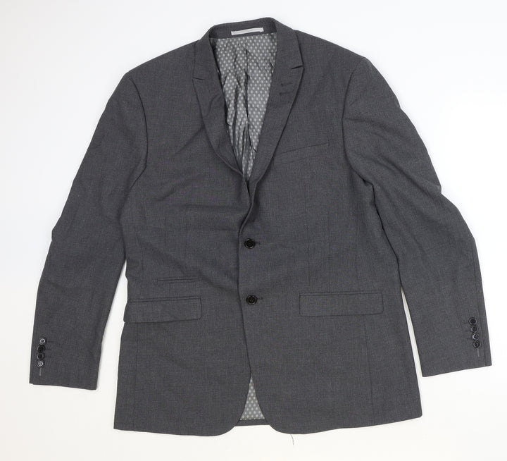 Skopes Mens Green Polyester Jacket Suit Jacket Size 42 Regular