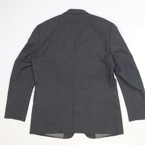 Skopes Mens Green Polyester Jacket Suit Jacket Size 42 Regular
