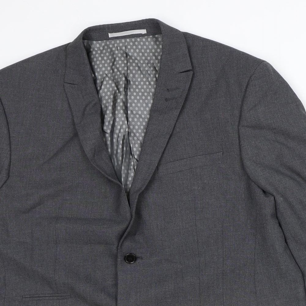 Skopes Mens Green Polyester Jacket Suit Jacket Size 42 Regular