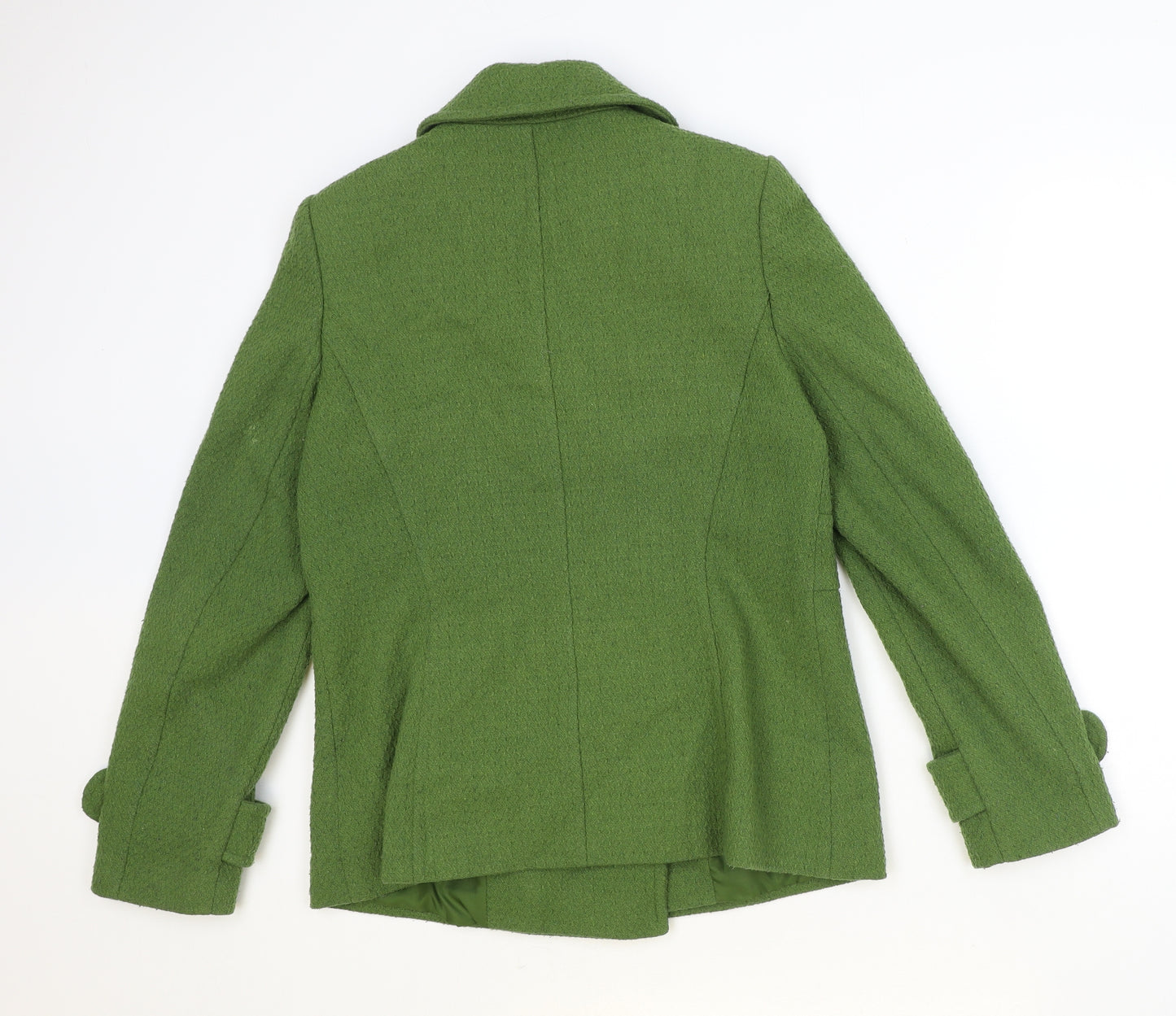 Dorothy Perkins Womens Green Jacket Size 12 Button
