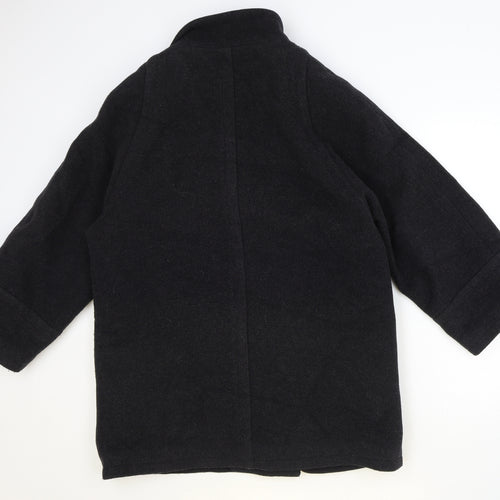 Planet Womens Grey Jacket Size 14 Button
