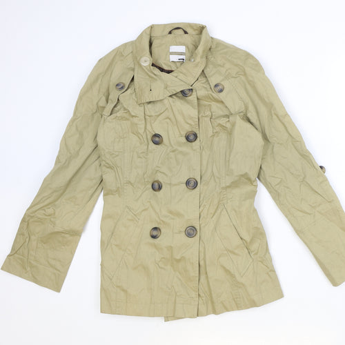 George Womens Brown Jacket Size 8 Button