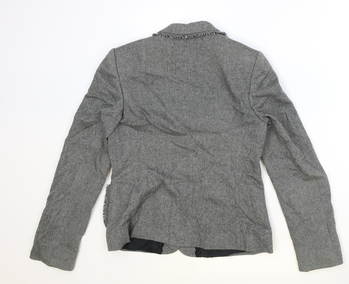 Marks and Spencer Womens Green Polyester Jacket Blazer Size 10