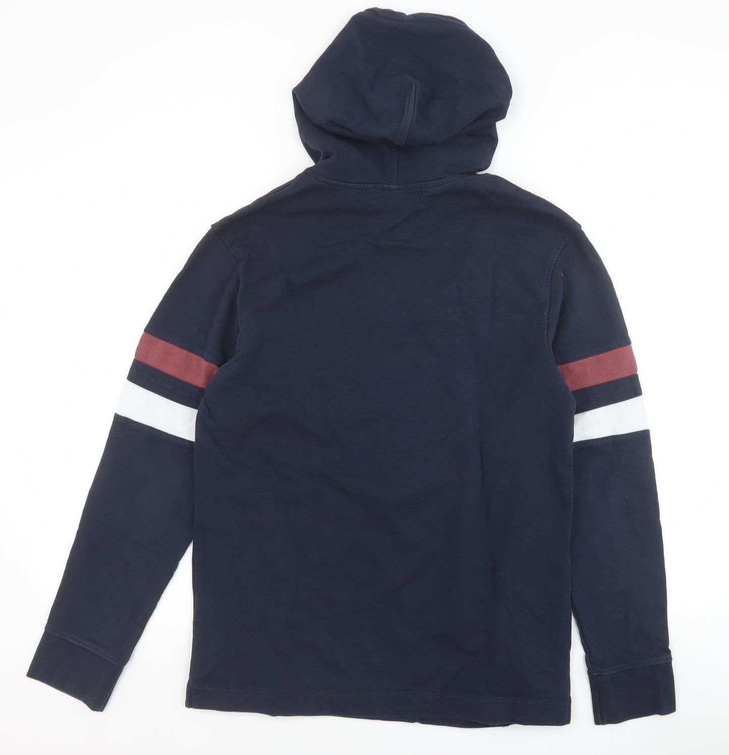 H&M Mens Blue Cotton Pullover Hoodie Size M