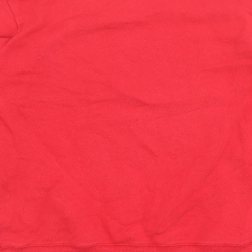 BSX Girls Red 100% Cotton Pullover Sweatshirt Size M Pullover - Music