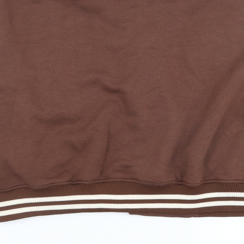 Fashion Us Womens Brown Jacket Size 12 Button - LA