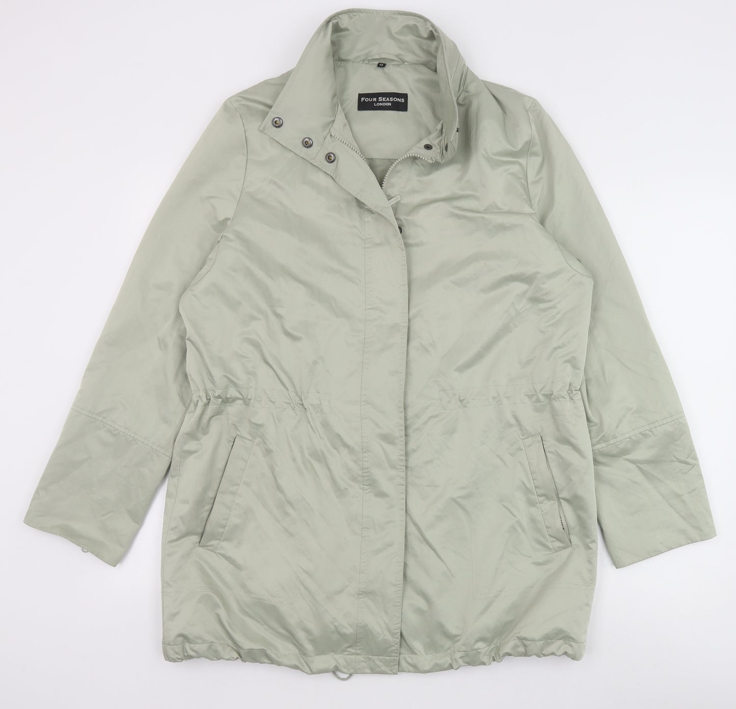 Four Seasons Womens Green Jacket Size M Zip