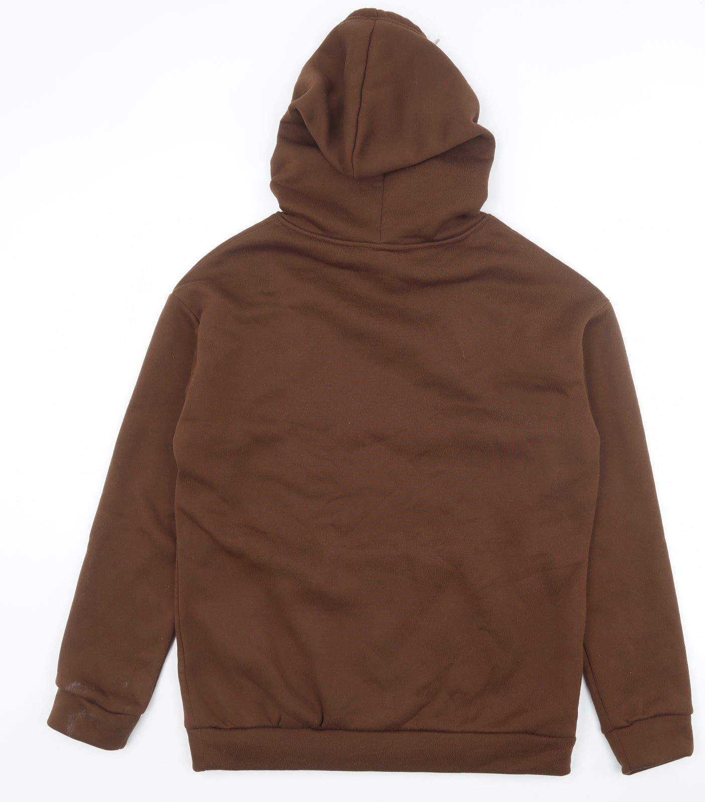 SheIn Womens Brown Polyester Pullover Hoodie Size M Pullover