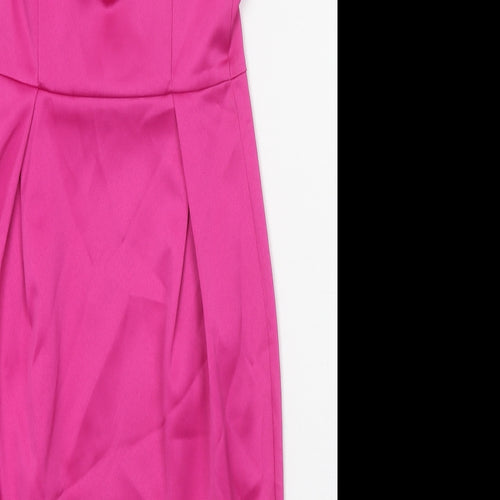F&F Womens Pink Polyester Ball Gown Size 8 Sweetheart Pullover