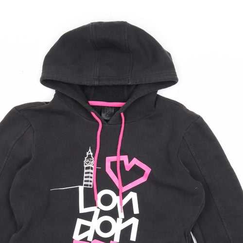 Preworn Womens Grey Cotton Pullover Hoodie Size 10 Pullover - London 2012