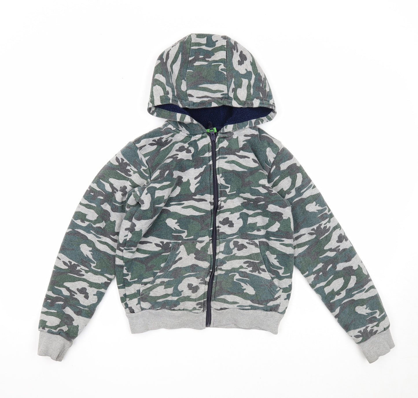 Mountain Warehouse Boys Multicoloured Camouflage Jacket Size 11-12 Years Zip