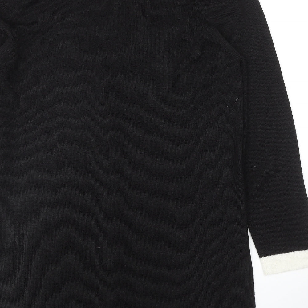 Windsmoor Womens Black V-Neck Acrylic Cardigan Jumper Size S