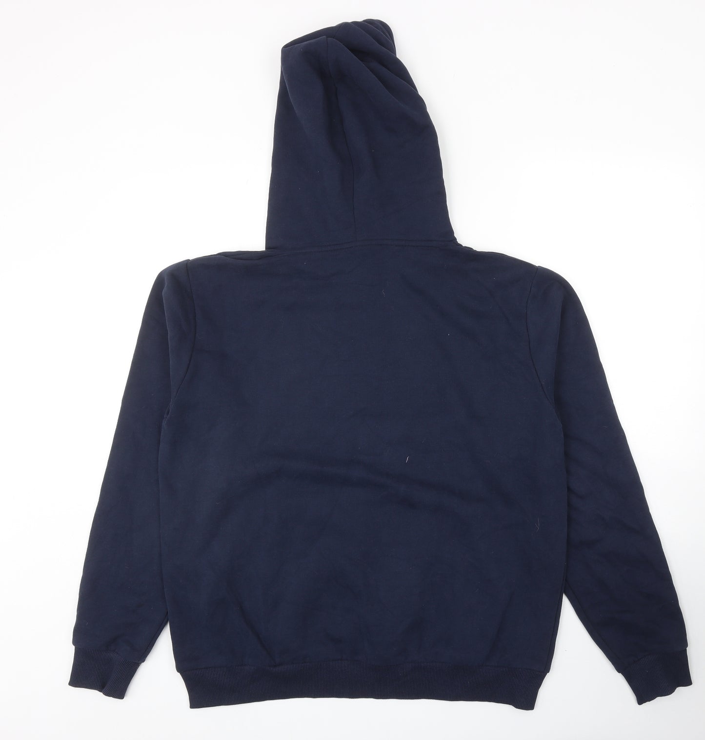Disney Womens Blue Cotton Pullover Hoodie Size L Pullover - Disney Stich