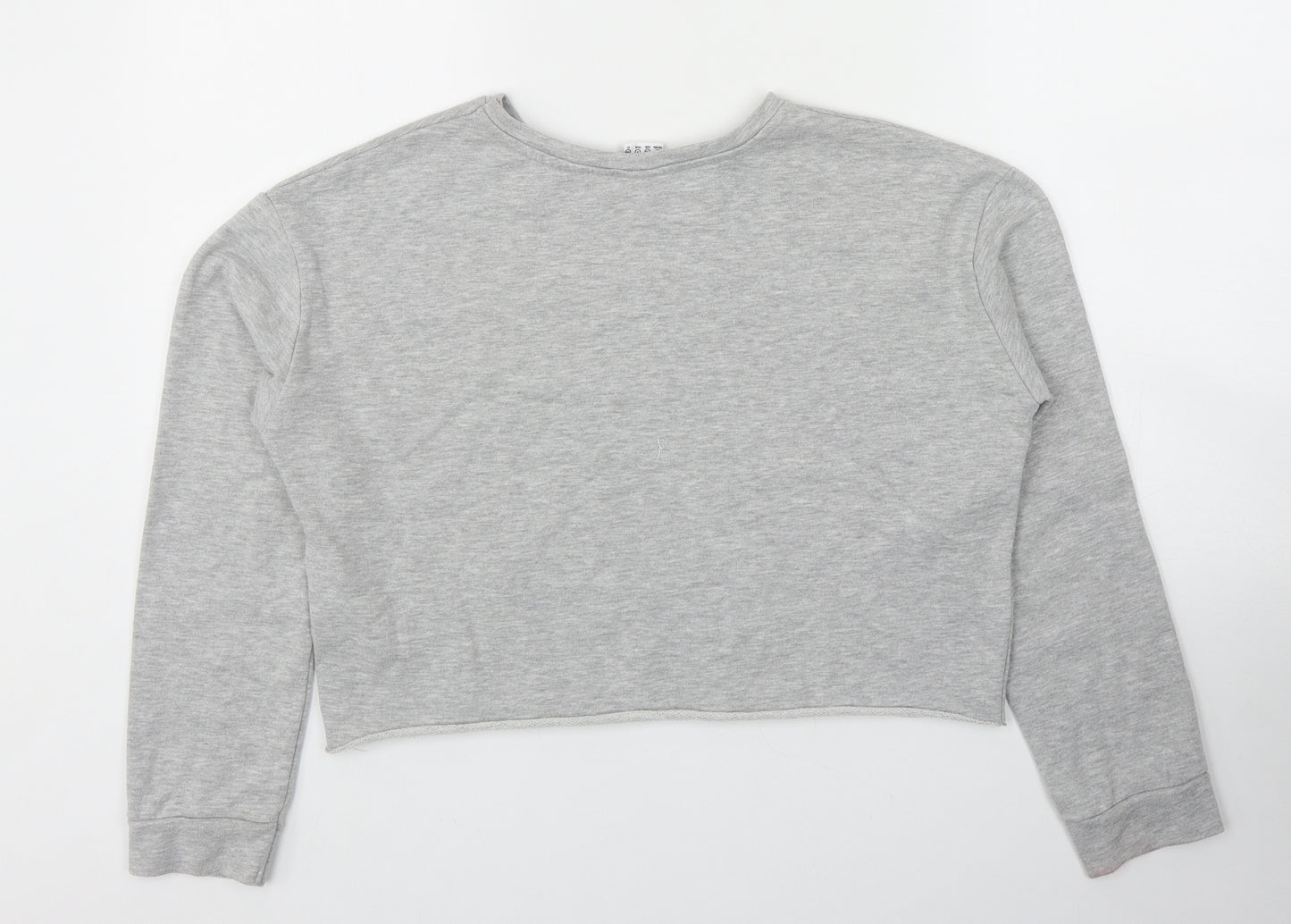Atmosphere Womens Grey Cotton Pullover Sweatshirt Size 12 Pullover - Mickey Mouse