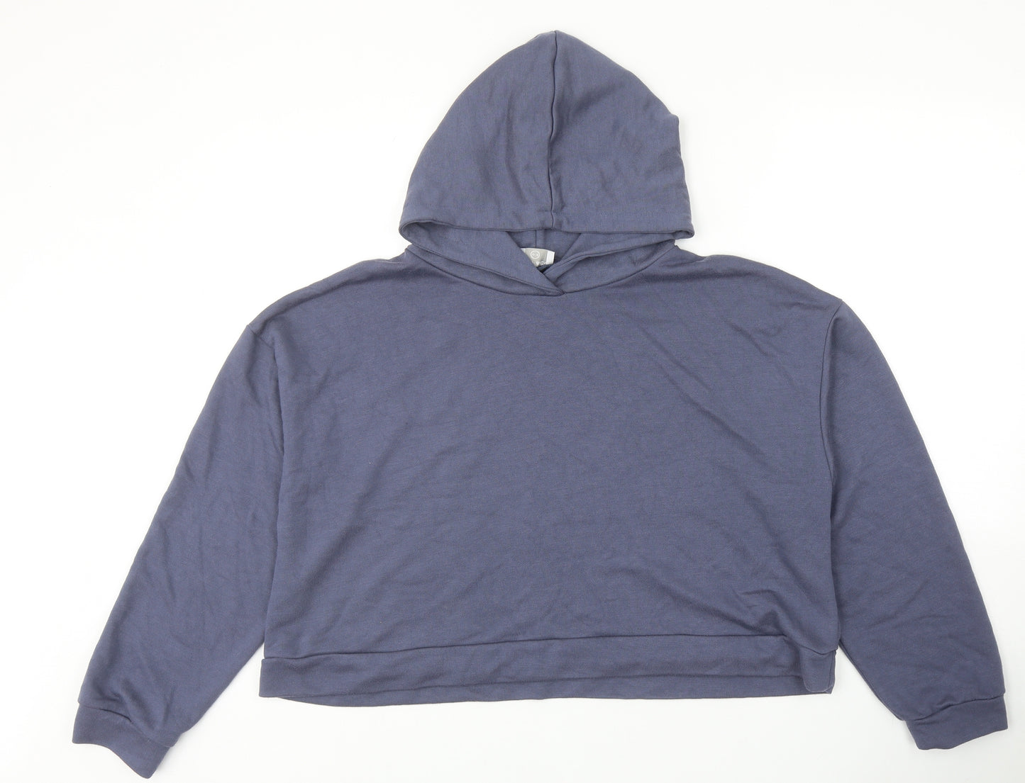Jeff&Co Womens Blue Polyester Pullover Hoodie Size 14 Pullover - Size 14-16