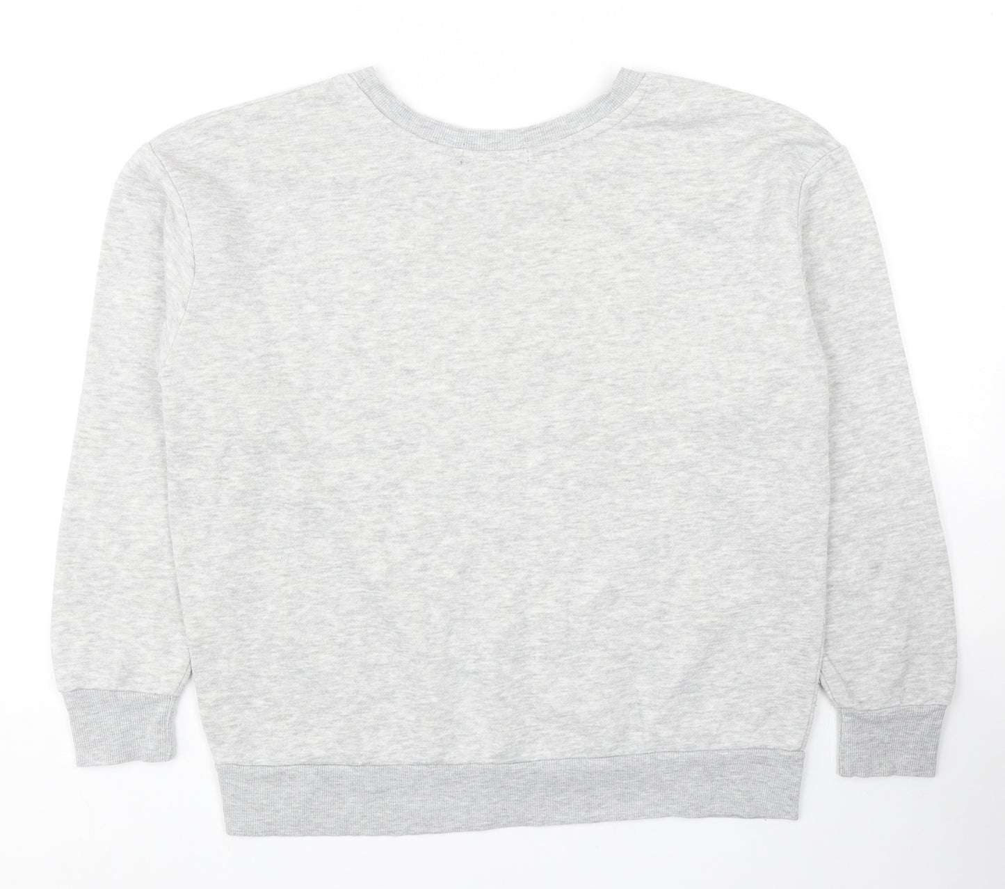 Atmosphere Womens Grey Polyester Pullover Sweatshirt Size 12 Pullover