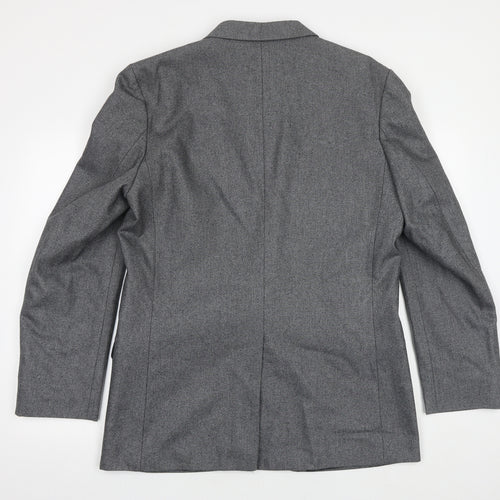 NICO Mens Grey Wool Jacket Suit Jacket Size 42 Regular