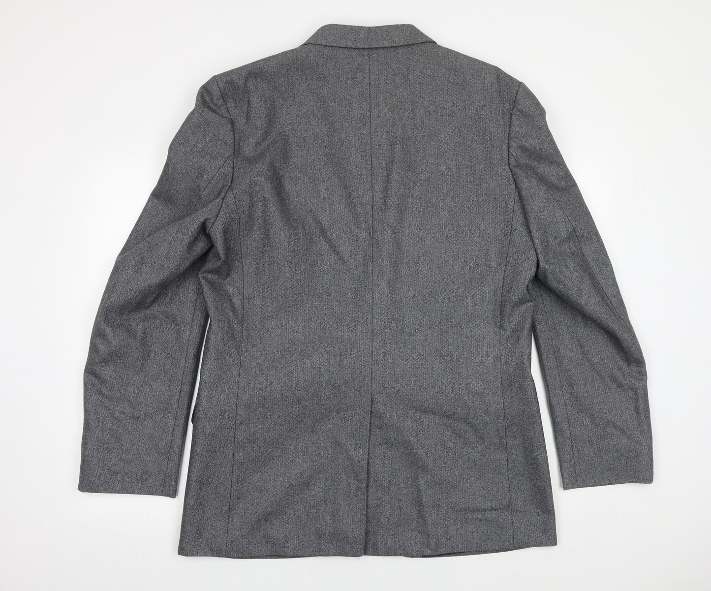 NICO Mens Grey Wool Jacket Suit Jacket Size 42 Regular
